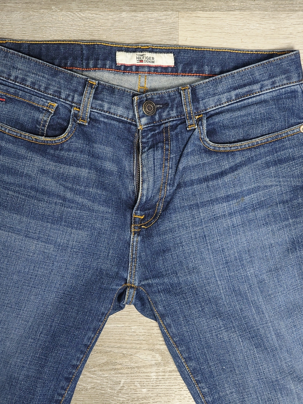 Tommy Hilfiger Denim Men's Blue Straight Leg Jeans